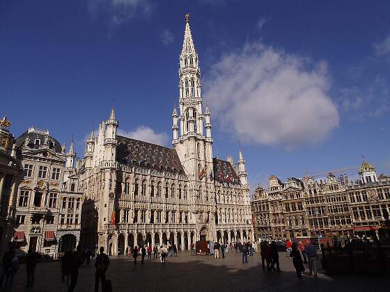 Broodhuis auf dem Grand Place in Brüssel, Belgien
